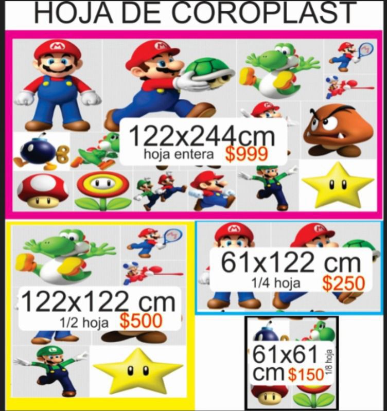 Coroplast con impresion personalizada